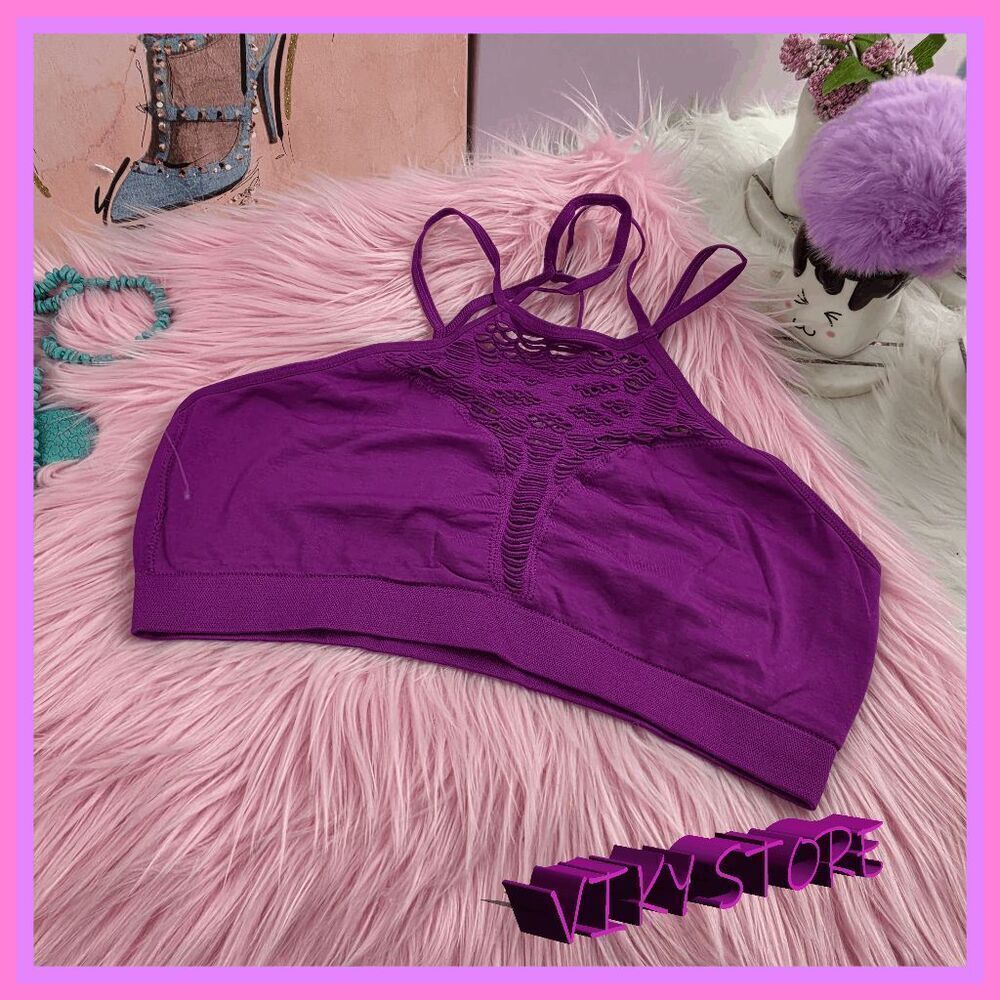 💖 NWT Victoria's Secret Seamless Fuchsia Bralette Small #2243 💖